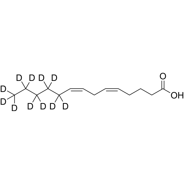 5(Z),8(Z)-Tetradecadienoic Acid-d11